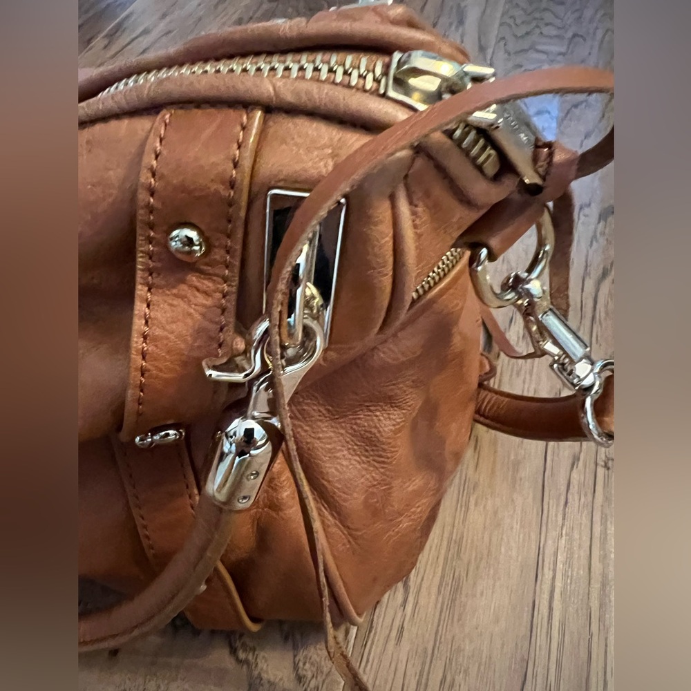 Rebecca Minkoff cupid satchel tan bag - Picture 7 of 16
